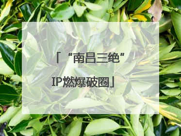 “南昌三绝”IP燃爆破圈