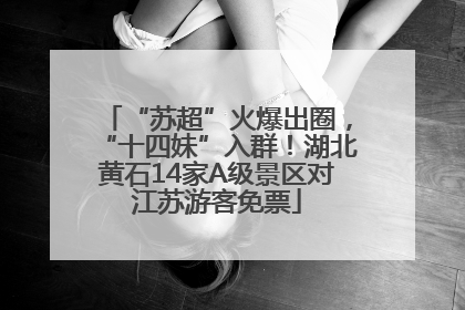 “苏超”火爆出圈，“十四妹”入群！湖北黄石14家A级景区对江苏游客免票