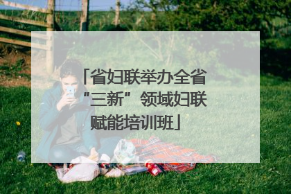省妇联举办全省“三新”领域妇联赋能培训班