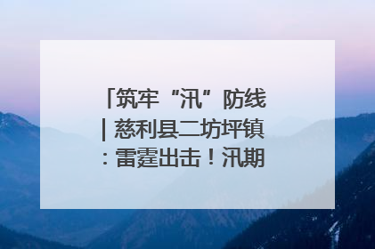 筑牢“汛”防线｜慈利县二坊坪镇：雷霆出击！汛期捕鱼被紧急叫停