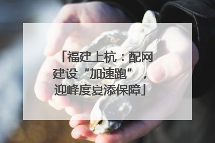 福建上杭：配网建设“加速跑”，迎峰度夏添保障