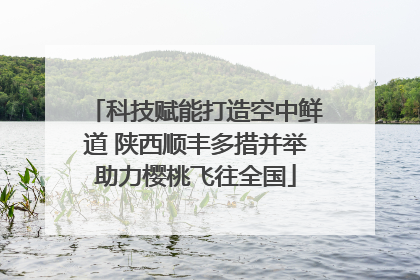 科技赋能打造空中鲜道 陕西顺丰多措并举助力樱桃飞往全国