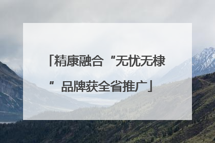 精康融合“无忧无棣”品牌获全省推广