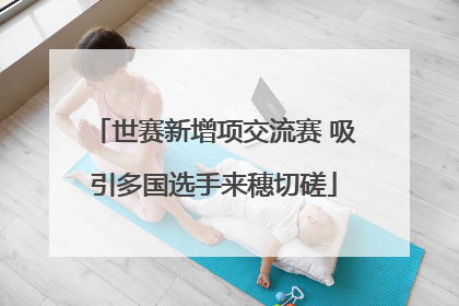世赛新增项交流赛 吸引多国选手来穗切磋