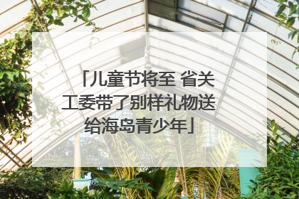 儿童节将至 省关工委带了别样礼物送给海岛青少年