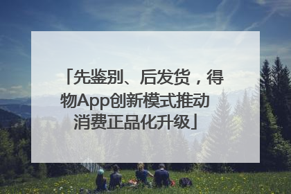 先鉴别、后发货，得物App创新模式推动消费正品化升级