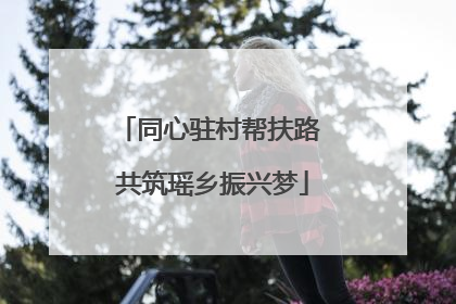 同心驻村帮扶路 共筑瑶乡振兴梦