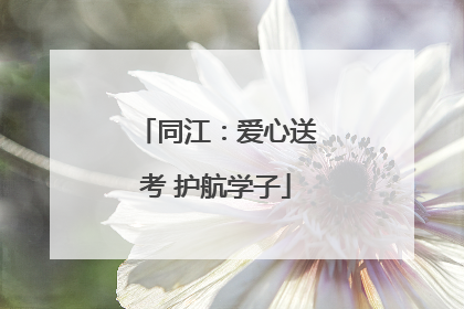 同江：爱心送考 护航学子