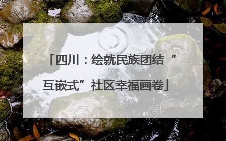 四川：绘就民族团结“互嵌式”社区幸福画卷