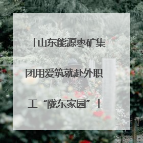 山东能源枣矿集团用爱筑就赴外职工“陇东家园”