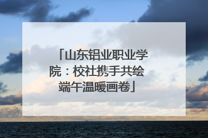 山东铝业职业学院：校社携手共绘端午温暖画卷