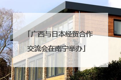 广西与日本经贸合作交流会在南宁举办