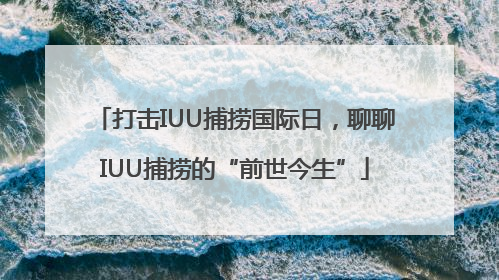 打击IUU捕捞国际日，聊聊IUU捕捞的“前世今生”