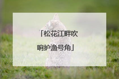 松花江畔吹响护渔号角