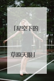 星空下的草原天眼