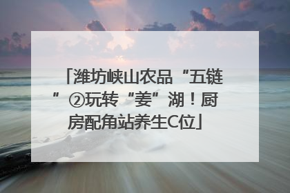 潍坊峡山农品“五链”②玩转“姜”湖！厨房配角站养生C位