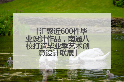 汇聚近600件毕业设计作品，南通八校打造毕业季艺术创意设计联展