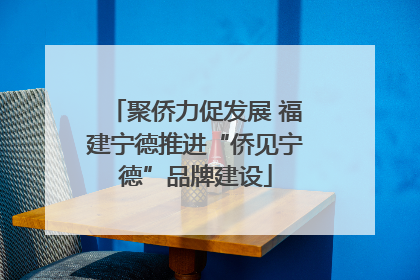 聚侨力促发展 福建宁德推进“侨见宁德”品牌建设