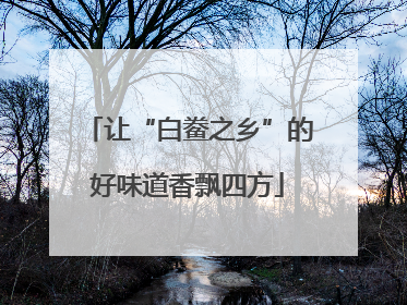 让“白鲞之乡”的好味道香飘四方