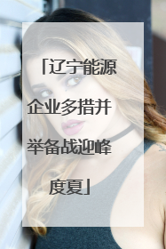辽宁能源企业多措并举备战迎峰度夏