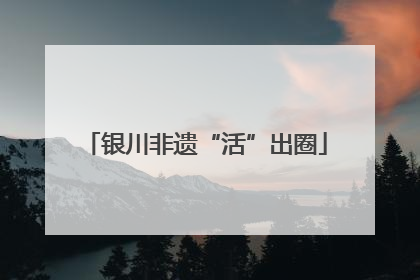 银川非遗“活”出圈
