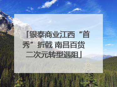银泰商业江西“首秀”折戟 南昌百货二次元转型遇阻