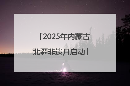 2025年内蒙古北疆非遗月启动